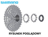 Kaseta Shimano Alivio CS-HG400 9 rz. 11-32