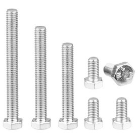 Śruby nierdzewne M5 zestaw 7 szt, do prętów błotników