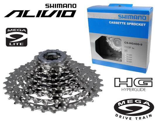 Kaseta Shimano Alivio CS-HG400 9 rz. 11-32