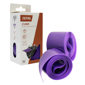 Wkładka antyprzebiciowa Zefal Z-Liner, 29" 50 mm, Enduro, fioletowa, 2 szt.