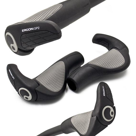 Chwyty kierownicy Ergon Grip GP2 S, 140 mm, para 
