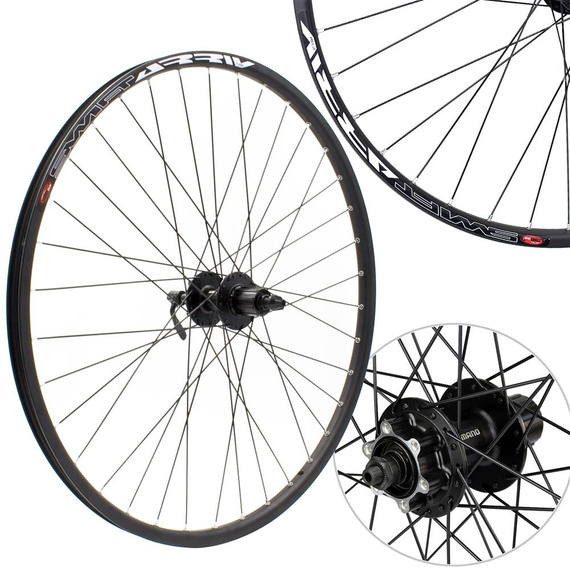 Koło tył MTB 27,5" Stars, FH-TX506, 32 SLE czarne, pod tarcze 6 śrub