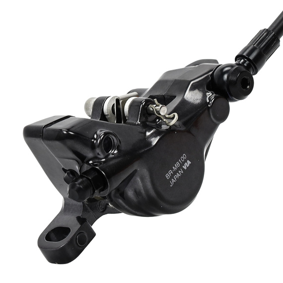 Hamulec tarczowy Shimano Deore XT M8100, tył, 1700 mm (BR-M8100, BL-M8100) żywiczne