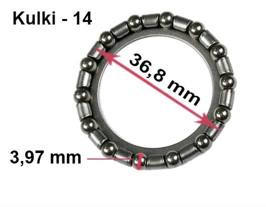 Koszyk kulek łożyskowych HM-3251 300 5/32"x14