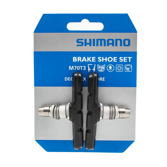 Klocki hamulcowe V-Brake Shimano M70T3 (para)