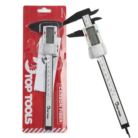 Suwmiarka TOP-TOOLS, cyfrowa, 150 mm, kompozytowa.