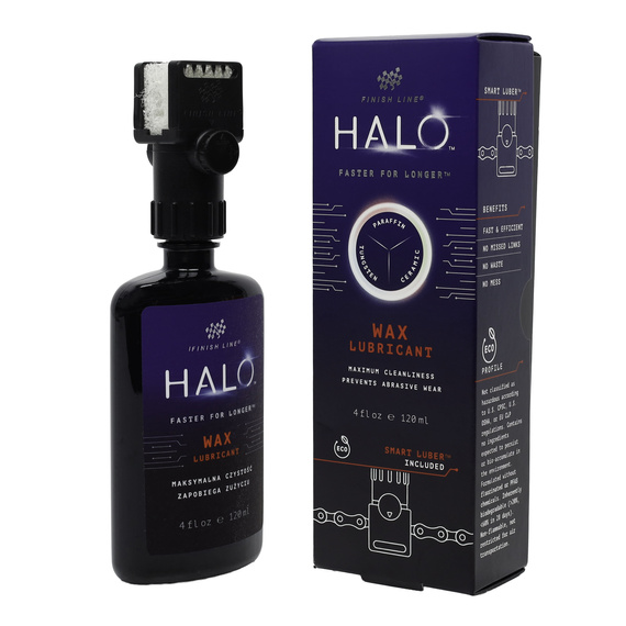Olej do łańcucha Finish Line Halo Wax 120ml + Smart Luber