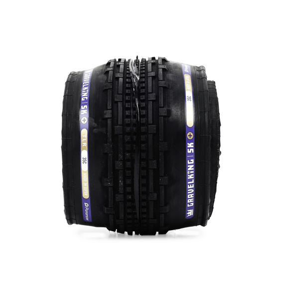 Opona Panaracer GravelKing SK+ 700x35C czarna, aramid, zwijana