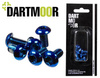 Śruby mocujące tarcze hamulcowe Dartmoor stalowe niebieskie 6 szt