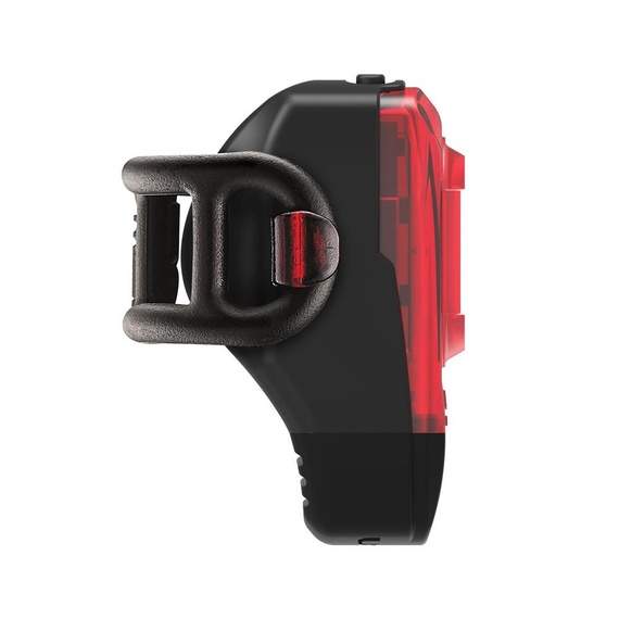 Lampka tylna LEZYNE LED KTV DRIVE, 10 lumenów, USB czarna