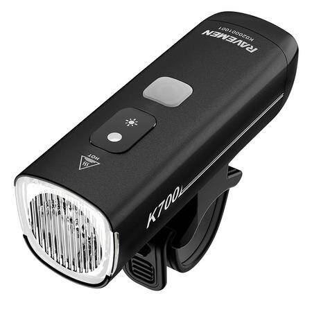 Zestaw lampek LS32 Ravemen K700 AI + TR30 , 700 lm/30lm , USB-C