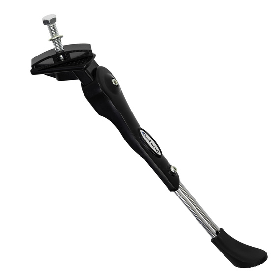 Nóżka, podpórka rowerowa centralna Tranz-X CD-109A, regulowana 24"-28", czarna