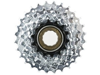 Wolnobieg nakręcany Sunrace 6 rzędów MFM2A6DS 14-28T retro