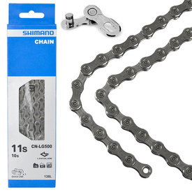 Łańcuch 9/10/11-rzędowy Shimano CN-LG500 138 ogniw, Quick Link, Linkglide