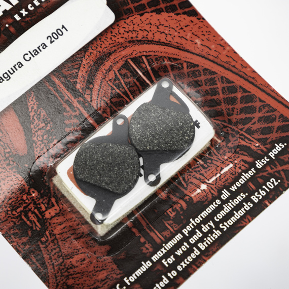 Klocki hamulcowe pół-metaliczne Fibrax ASH967 do hamulców Magura Clara 2001-2006, Louise 2002-2006