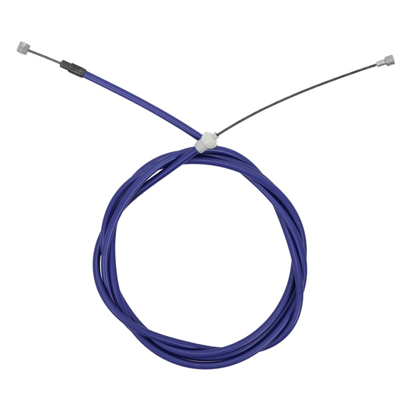 Linka hamulca szosowego retro S.J. Clark wraz z pancerzem, niebieska