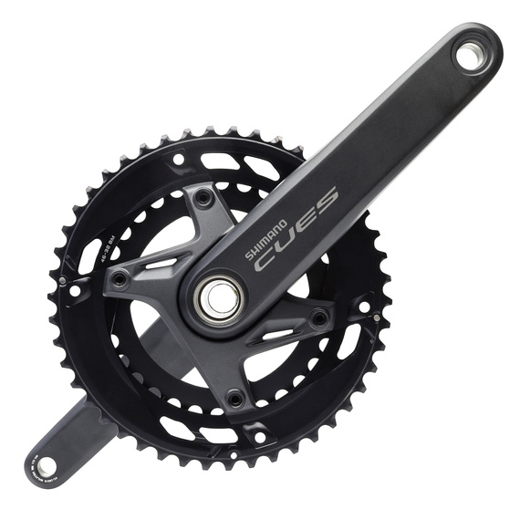 Mechanizm korbowy Shimano Cues FC-U6010-2, 2 x 9/10/11-rz, 175 mm, 46/32T 