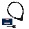 Łańcuch Abus Steel-O-Chain™ 9809K czarny , 110 cm, klucz XPlus
