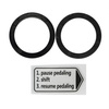 Manetka przerzutki piasty Sturmey Archer TSSS5 do Sram/Sachs S5/P5 z Clickboxem