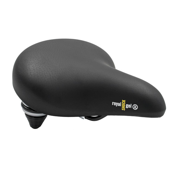 Siodełko Selle Royal Renna, Classic, Relaxed 90st., amortyzacja, sprężyny, czarne
