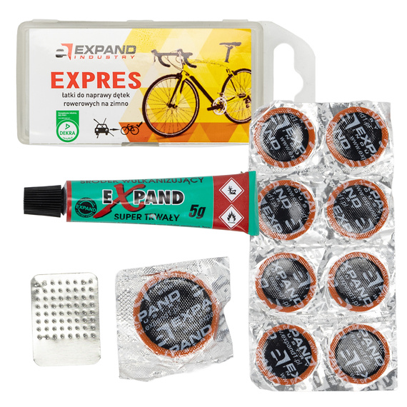 Łatki Expand Express (pudełko) 9 szt. + klej