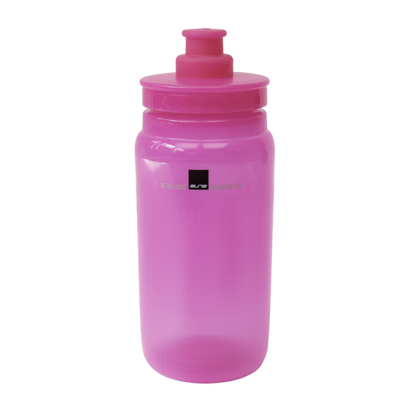 Bidon rowerowy Elite FLY Tex, różowy (pink Fluo), 550 ml