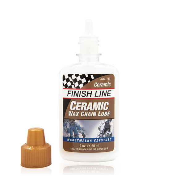 Olej do łańcucha Finish Line Ceramic Wax Lube parafinowany 60 ml