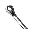 Klucz płasko-oczkowy Neo Tools, z grzechotką i przełącznikiem, 15 mm