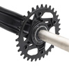 Mechanizm korbowy Shimano Cues  FC­U6000­1, 1 x 9/10/11 rzędów, 170 mm, 32T, bez łożysk 2-Piece Crankset