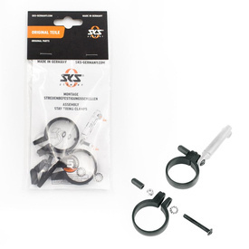 Zaciski montażowe do błotników SKS do widelców amortyzowanych 31-34 mm, 2 sztuki