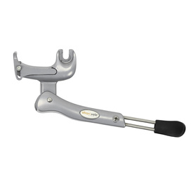 Outlet Podpórka tylna Atranvelo Stylo 24"-28", regulowana, pod hamulec tarczowy, aluminowa, srebrna