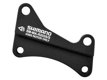 Adapter Shimano SM-MA-R203 S/S do tarczy 203 mm, tył IS do IS