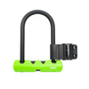 U-Lock Abus Ultra Mini 410, czarno zielony, 80 x 140 mm x 14 mm