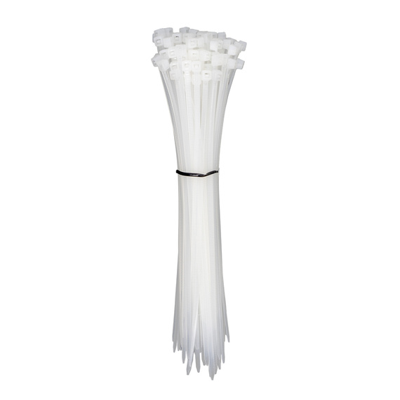 Opaski zaciskowe, zipki NEO-Tools Extreme 2.5 x 150 mm, 100 szt., białe