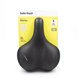 Siodełko Selle Royal Avenue Relaxed 90st. żelowe, elastomery
