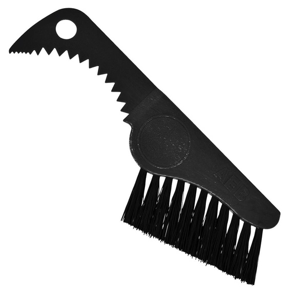 Szczotka i skrobaczka do czyszczenia łańcucha i zębatek kasety/wolnobiegu