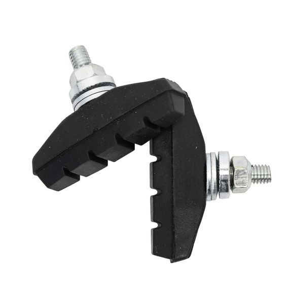 OUTLET- Klocki hamulcowe Fibrax ASH312, szosa, czarne, do hamulców Calipier, na obręcze aluminiowe