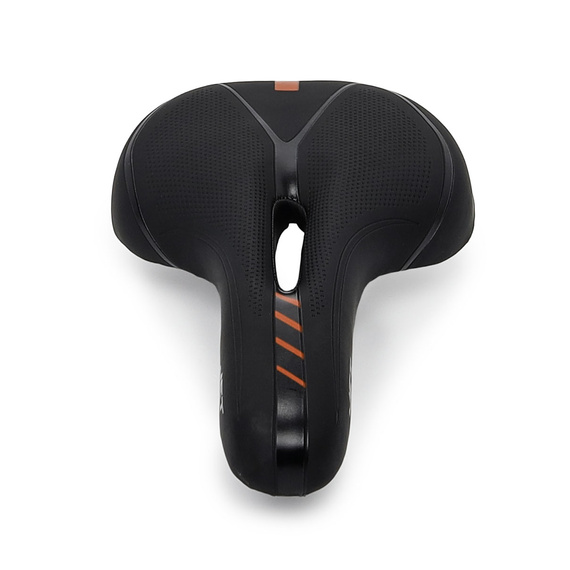 Siodełko rowerowe Jet  WL-3389A czarno-czerwone