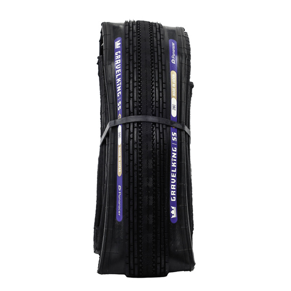 Opona Panaracer GravelKing SS+ 700x28C czarna, aramid, zwijana