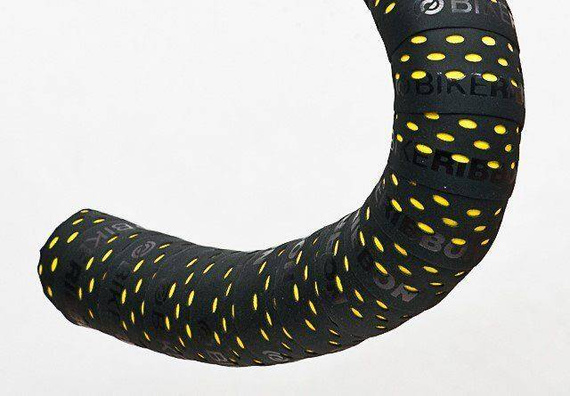 Owijka na kierownicę Bike Ribbon Drops czarno-żółta
