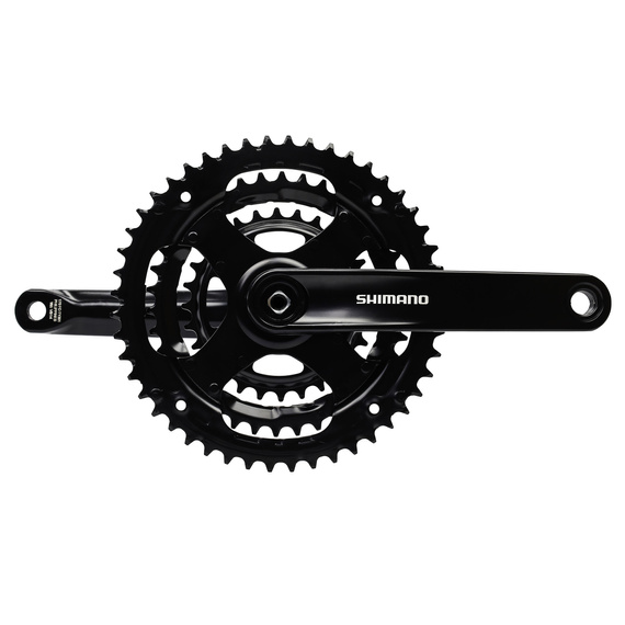 Mechanizm korbowy Shimano Tourney FC-TY301 170 mm 48x38x28 170 mm bez osłony do napędów 6-7-8 rzędów