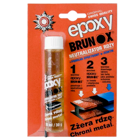 Brunox Epoxy 30 ml - neutralizator rdzy i podkład epoxydowy w jednym
