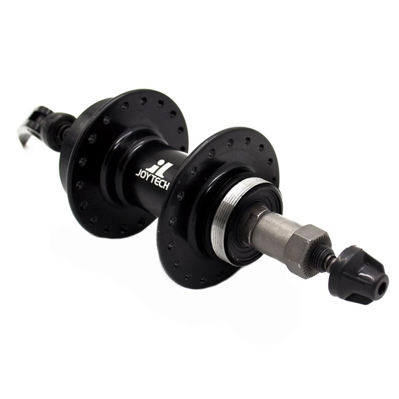 Outlet Piasta tylna Joytech JY-D242DSE, 32H, wolnobieg, hamulec tarczowy, QR, czarna