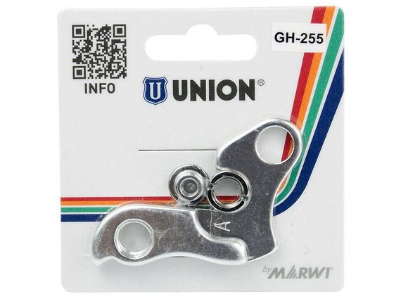 Hak przerzutkowy Union GH-255 do ram rowerowych
