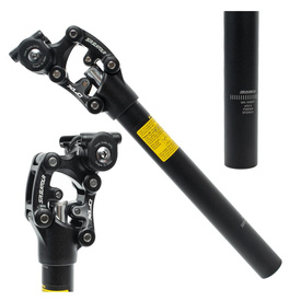 Wspornik siodła XLC / SR Suntour NCX, amortyzowany 27,2 mm x 350 mm, czarny