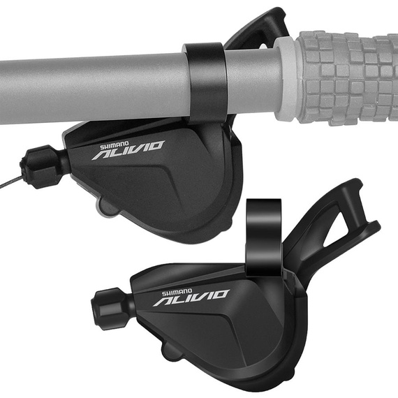 Dźwignia Przerzutki manetka rowerowa Shimano Alivio SL-M3100 lewa 2 rzędy