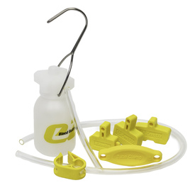 Akcesoria do zestawu EZMTB Lite - dystansery, pojemnik z haczykiem, wężyki, zacisk na wężyk, uchwyt na wężyk