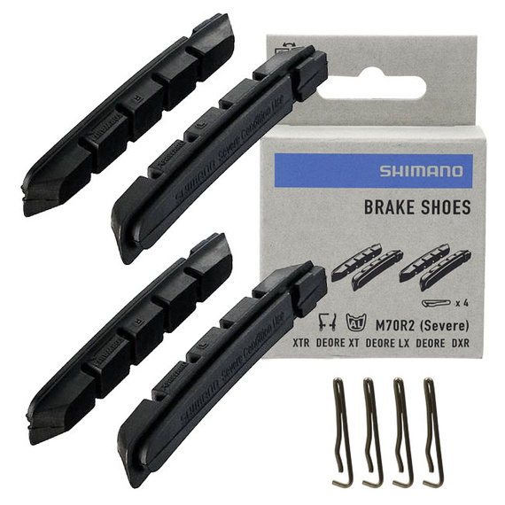 Okładziny do klocków hamulcowych Shimano XTR M70R2, komplet 2 pary