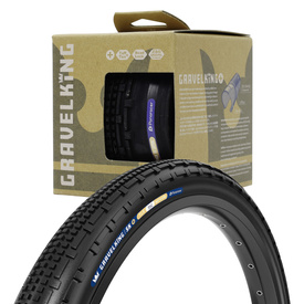 Opona Panaracer GravelKing SK+ 700x35C czarna, aramid, zwijana
