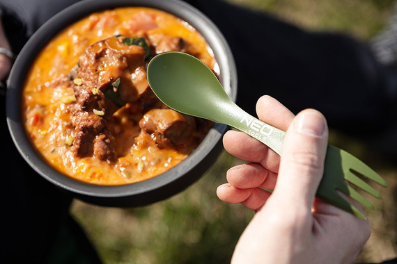 Niezbędnik turystyczny 3w1 NEO Tools 63-168 – lekki spork z ABS (10 g)